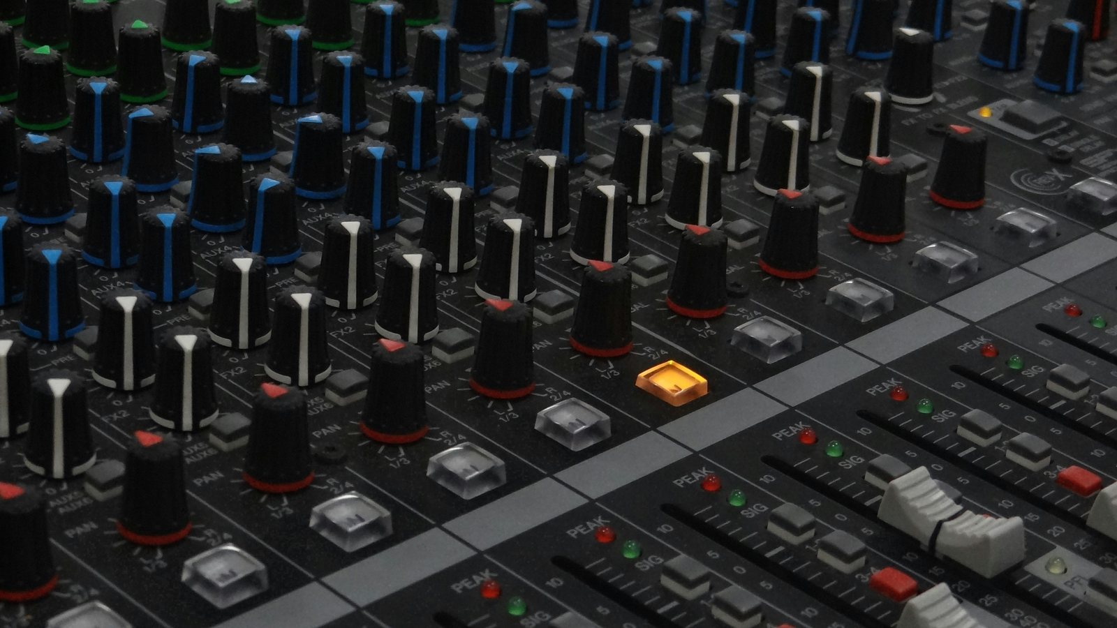 Referencia visual para RODECaster Pro