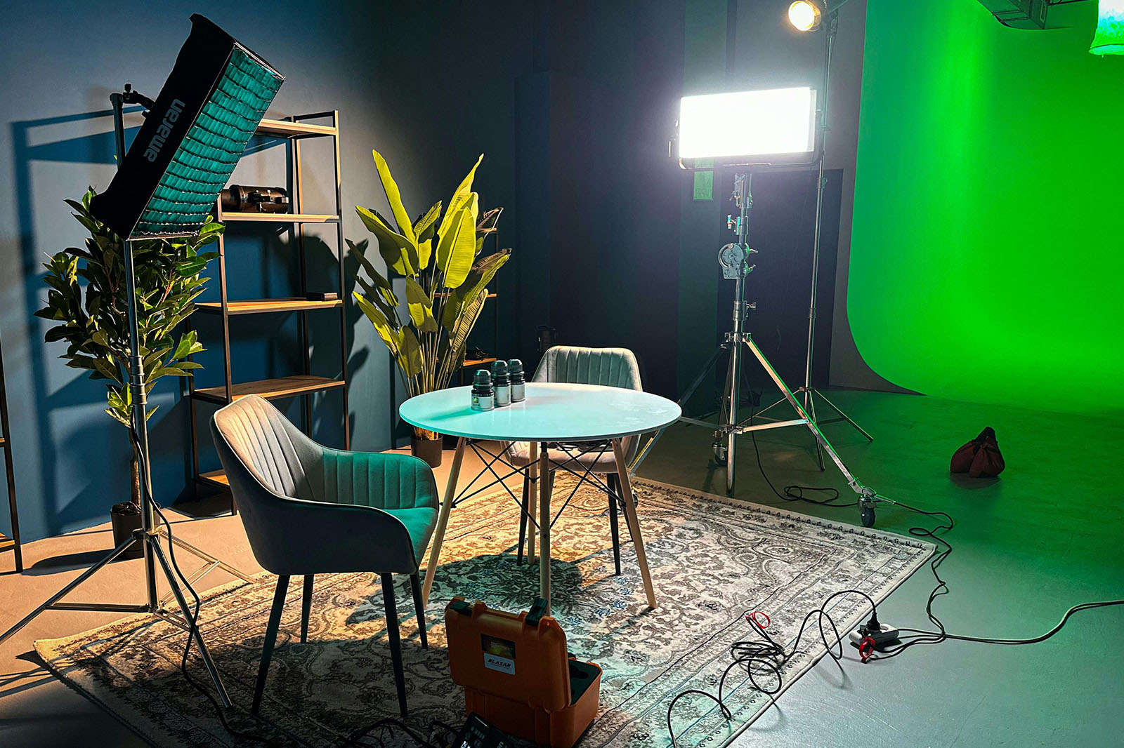 Octaedro Studio en una escena cinematica de produccion